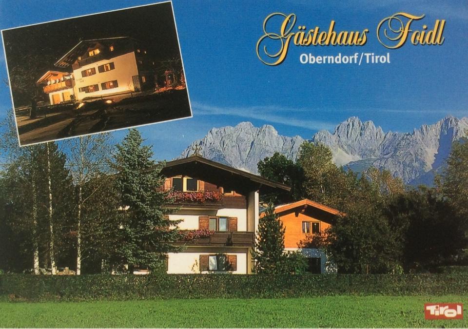 Bed And Breakfast Pension Foidl Oberndorf in Tirol Bagian luar foto